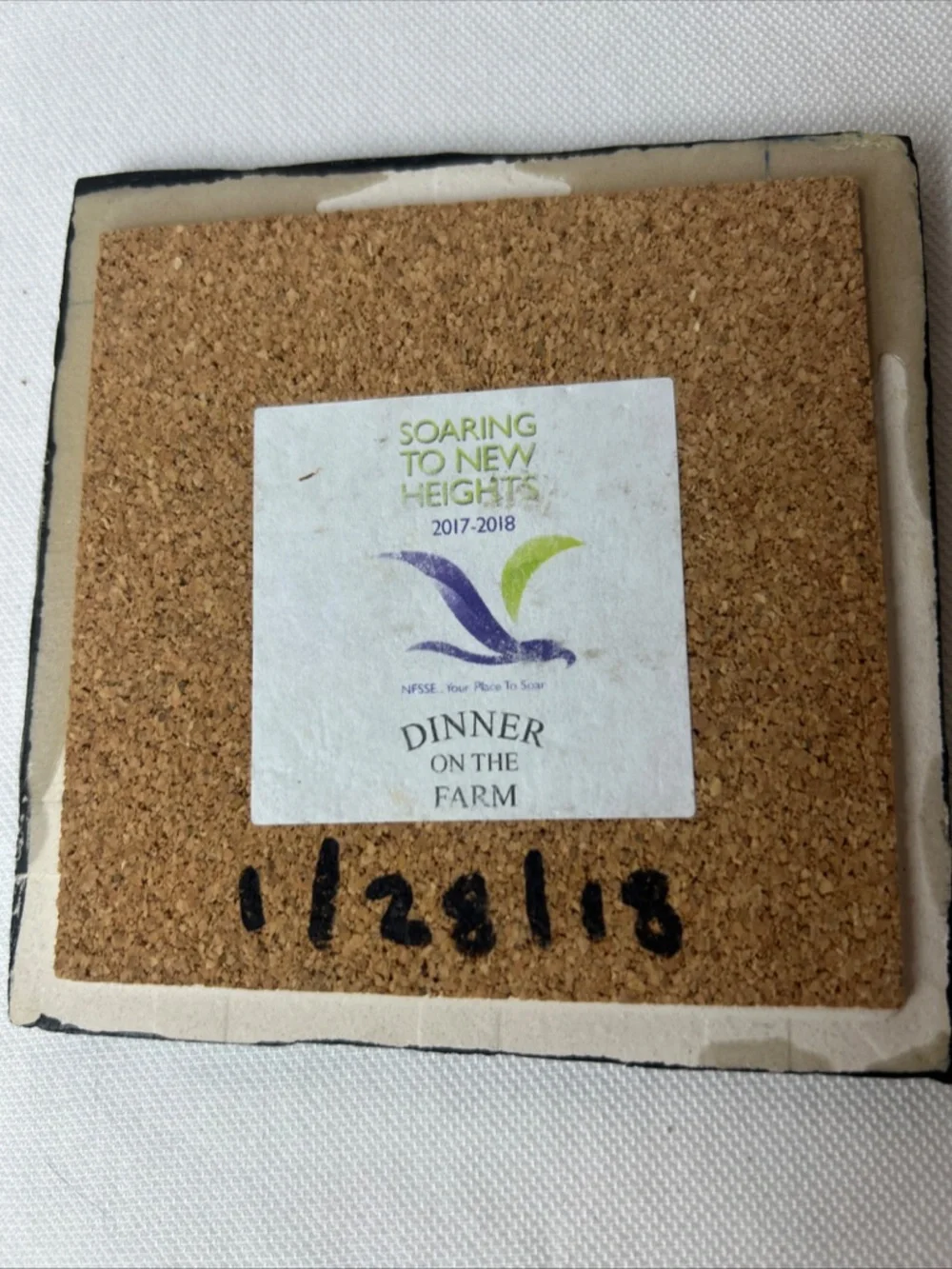 3Pcs Ceramic Tile Art Trivet Coaster Handpainted Artisan Whimsy Decor 4x4